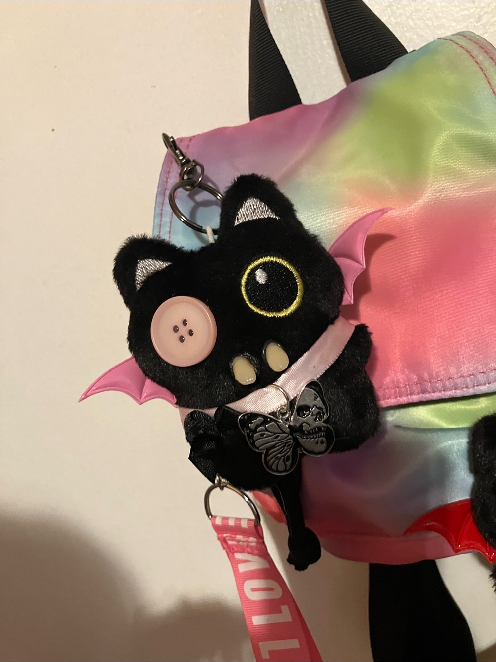 Bat Cat Keychain/bag charm